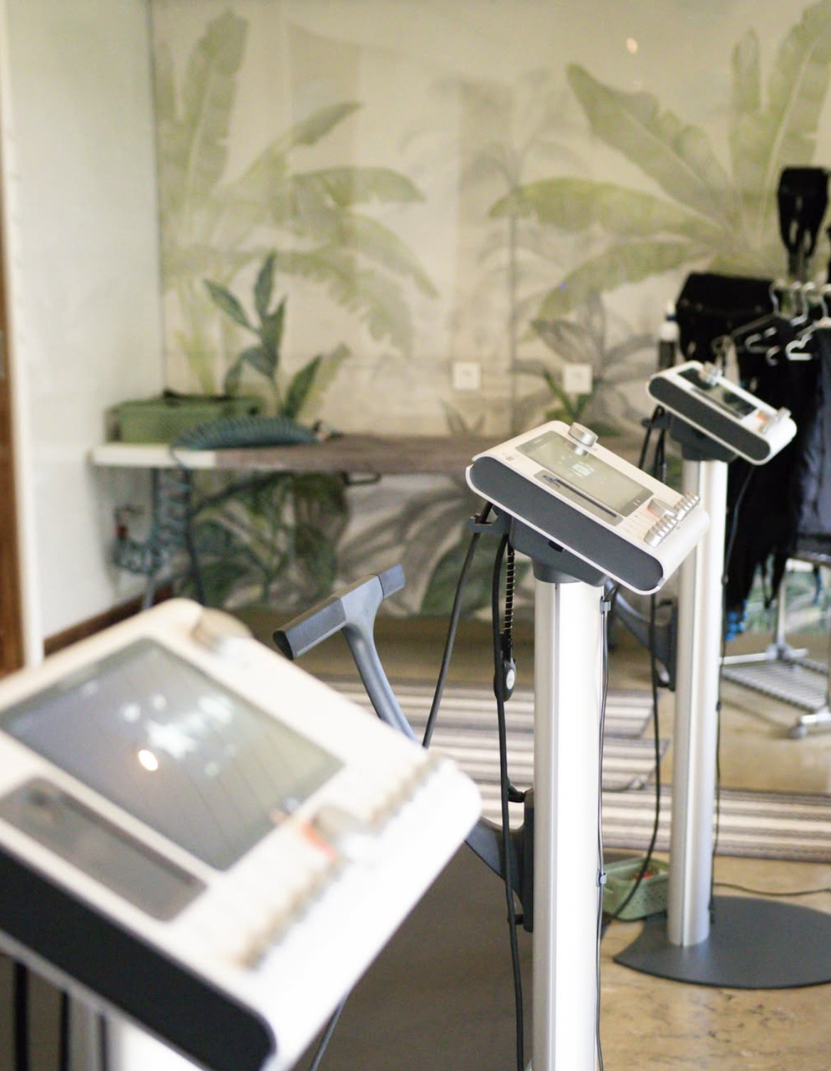 Iron Bodyfit Mauritius EMS equipment in the studio